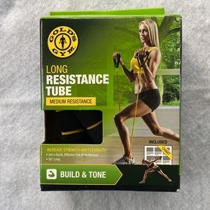 Gold’s Gym Long Medium Resistance 50” Tube